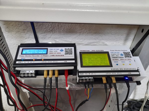《綠能之星》2025 PWX-300 DSP 3P 800A Graphic 工業三相 AC200-450V 電力監測分析儀 企業版 CT65 500A – 800A / 300KW WiFi 遠端監控：圖片 5